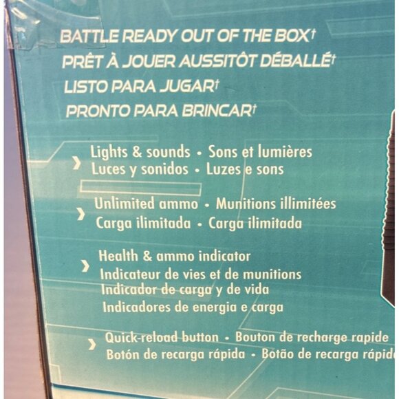 Nerf Laser Ops Pro Deltaburst Blaster W/ App Connectivity Bluetooth Light Sound - Picture 5 of 6